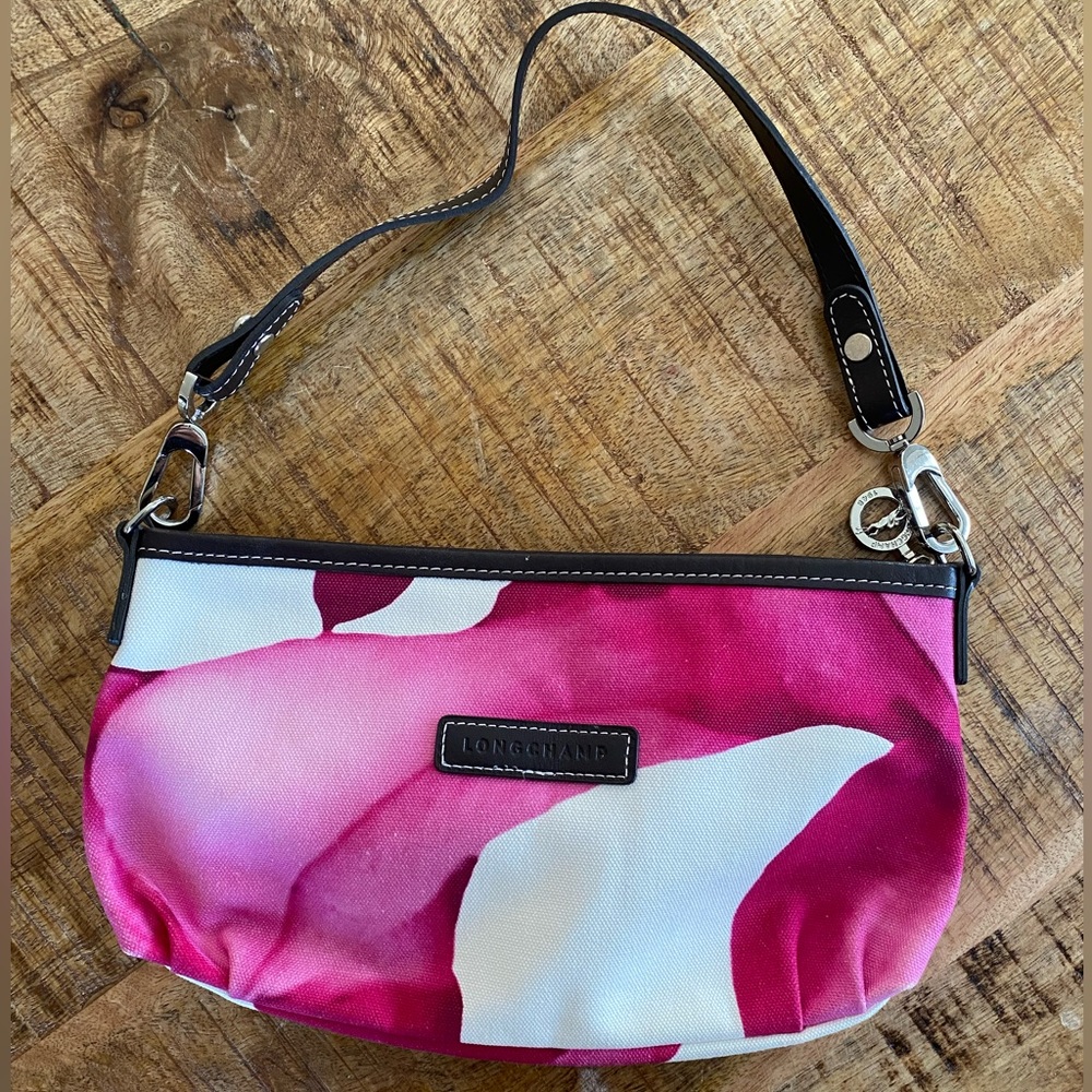 Longchamp Canvas Shoulder Bag